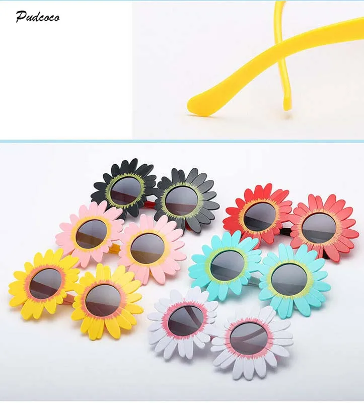 2019 брендовые солнцезащитные очки Sunflowe для детей UV400 девочек очаровательные