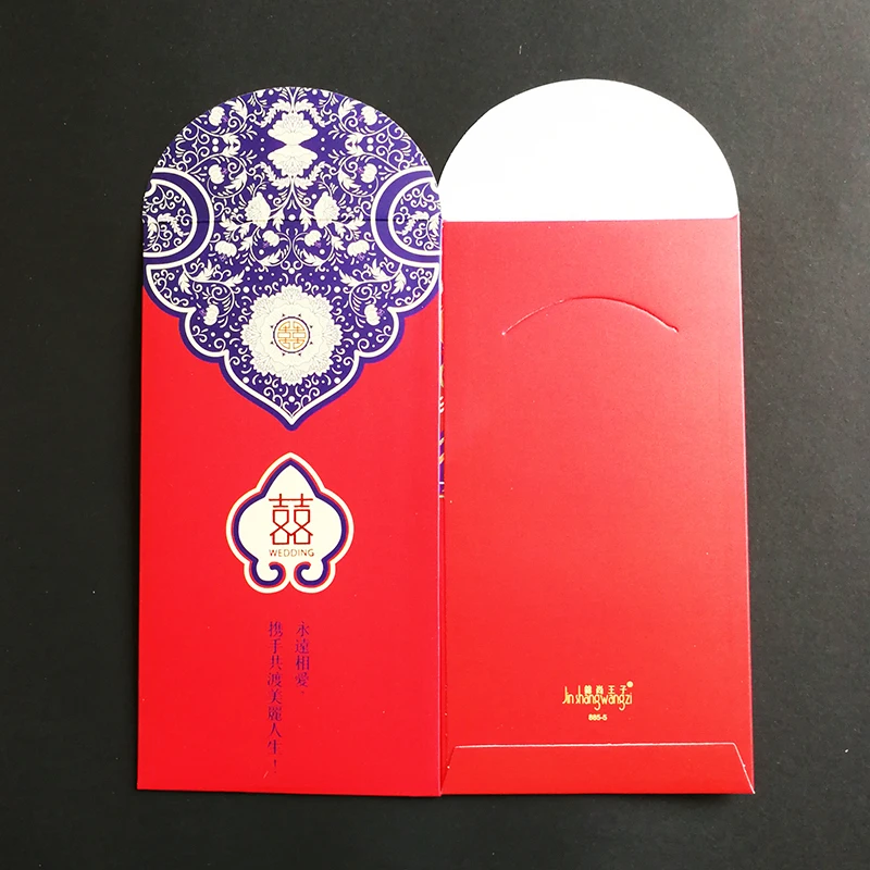 6 шт./компл. Свадебный фотоальбом китайский красный конверт (Hong Bao) Маленькая вещь