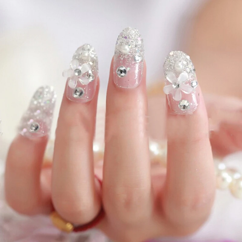 Искусственная искусственная 3D фотография цветок белая жемчужина для невесты