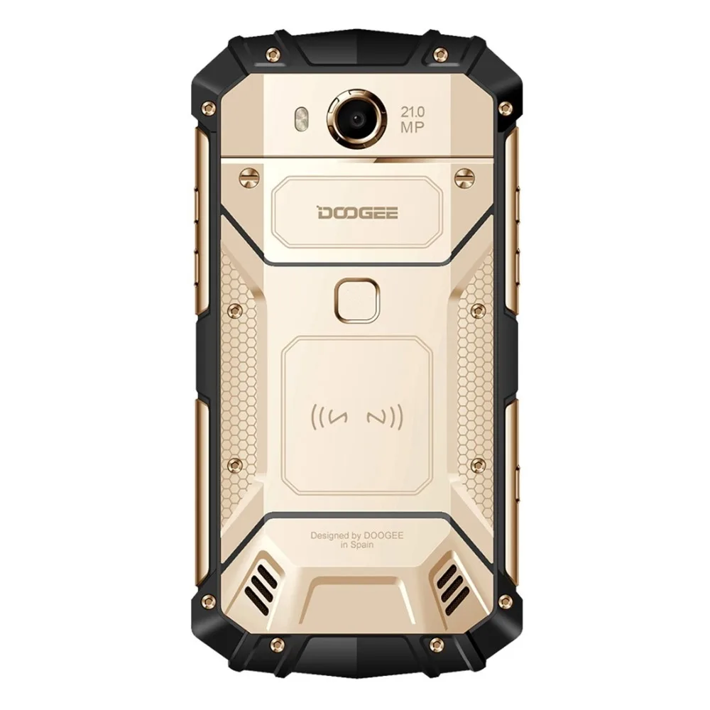 Doogee S60 6 ГБ 64 Гб IP68 водонепроницаемый беспроводной заряд Android 7,0 5,2 дюймов FHD 4G LTE смартфон MTK Helio P25 Восьмиядерный NFC OTG
