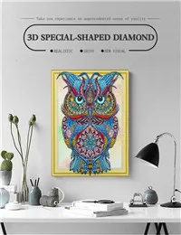 2019 Новое поступление 5D diy Алмазная вышивка мозаичный узор животное слон