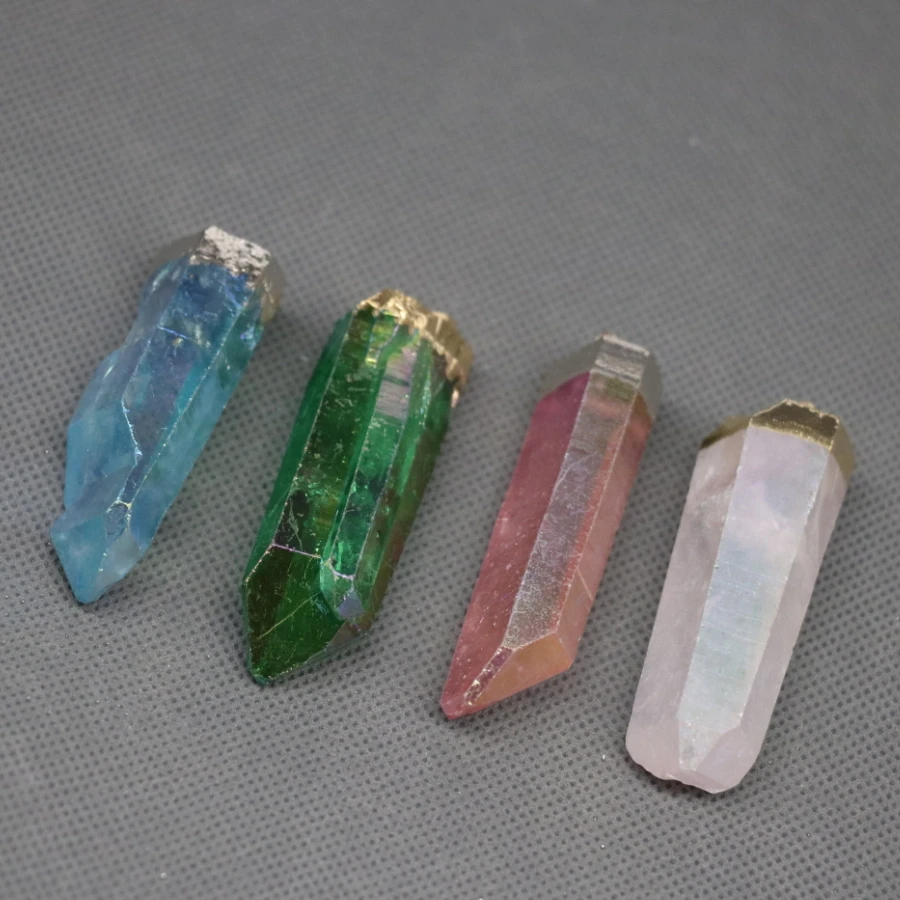 Новый кварцевый кулон Ангел кластер аура титановая Друза Кварцевый Кристалл