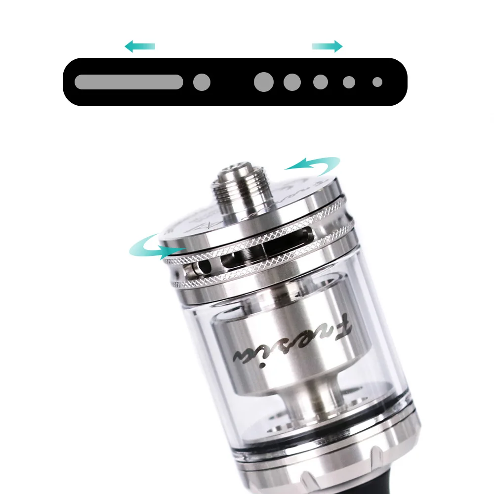 Оригинальная электронная сигарета DamnVape фрезия MTL RTA 22 мм трубка разбрызгивателя