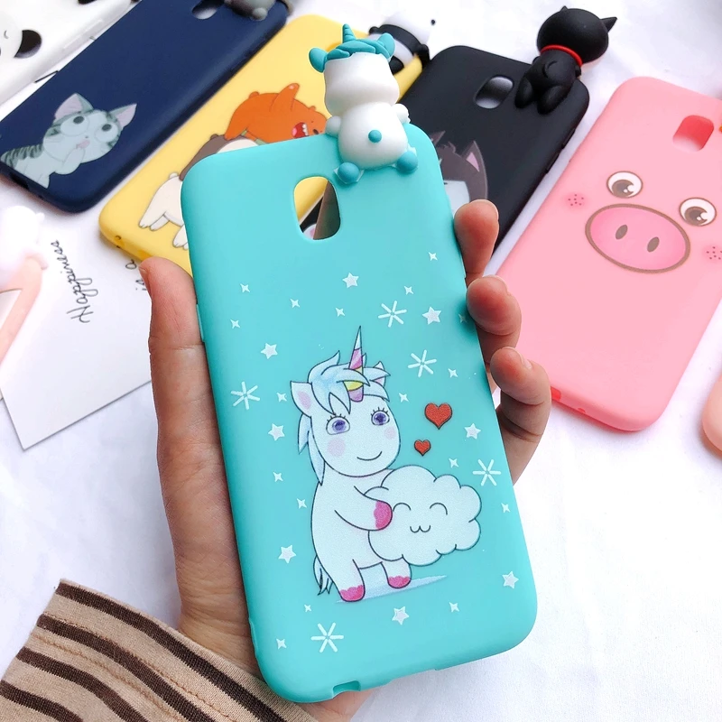5 J5 J7 3D чехол etui samsung Galaxy J5 чехол кавайный проект "Медвежонок" Единорог "и силикона с откидной крышкой для Fundas samsung J3 J5 J7 чехол для телефона - Цвет: 5
