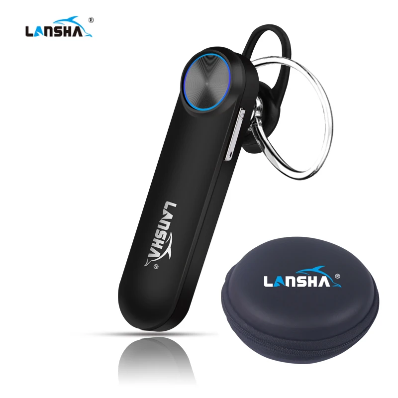 Lansha гарнитура Bluetooth Беспроводной Наушники с микрофоном наушники случае громкой
