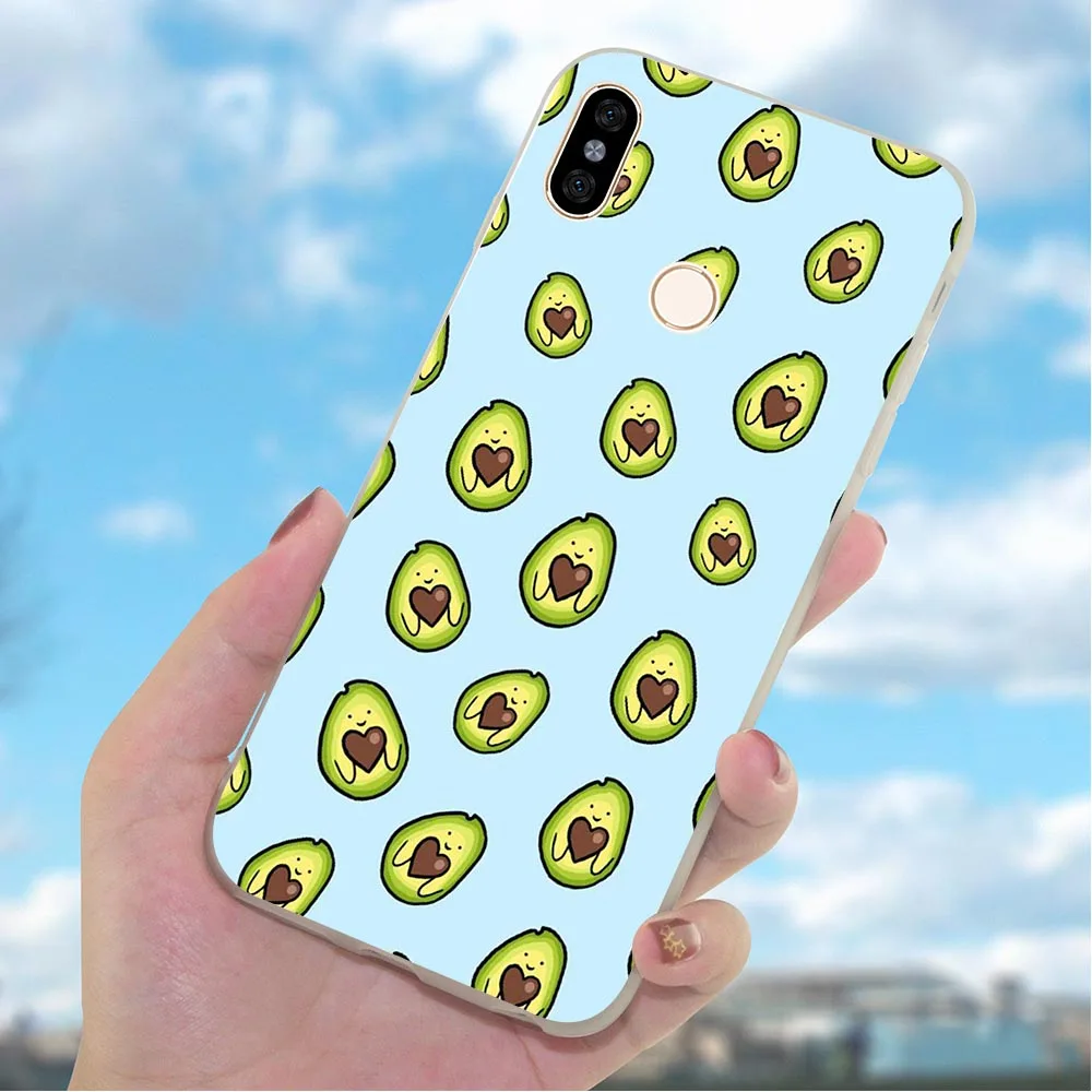 Чехол для телефона Redmi 7 Pro милый чехол с фруктами и авокадо 4X A2 A1 9se 4A 5 Plus 5A Prime 6A Note