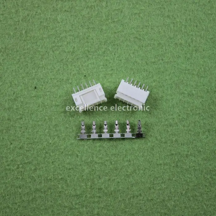 100 комплектов Micro JST 2 0 PH 6 контактный разъем штекер гнездо щипцы|male connector|ph connectorjst ph