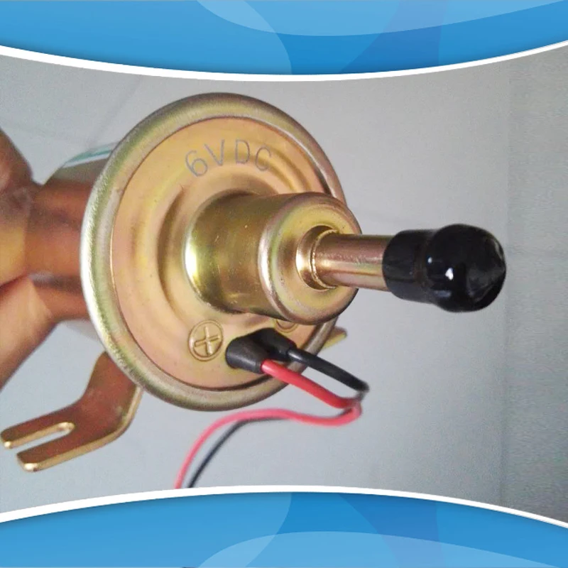 Электрический топливный насос 6 в дизельный бензиновый универсальный встроенный