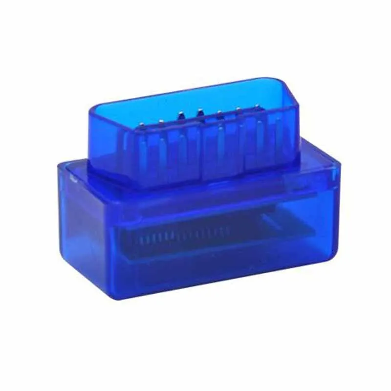 2020 поддерживает 12 языков V1.5 / V2.1 Super MINI ELM327 Bluetooth OBD2 OBDII ELM 327 версия 1 5 синий