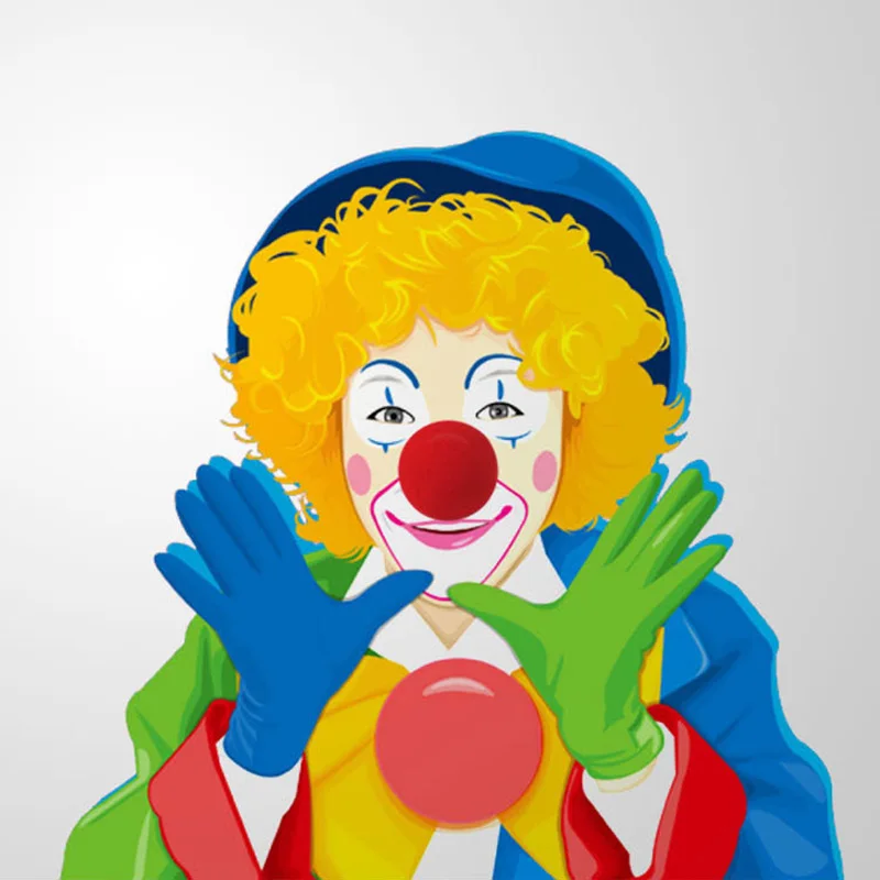 QuickDone 50CS/лот восхитительный красный шар Пена Цирк Клоун Нос комические товары для