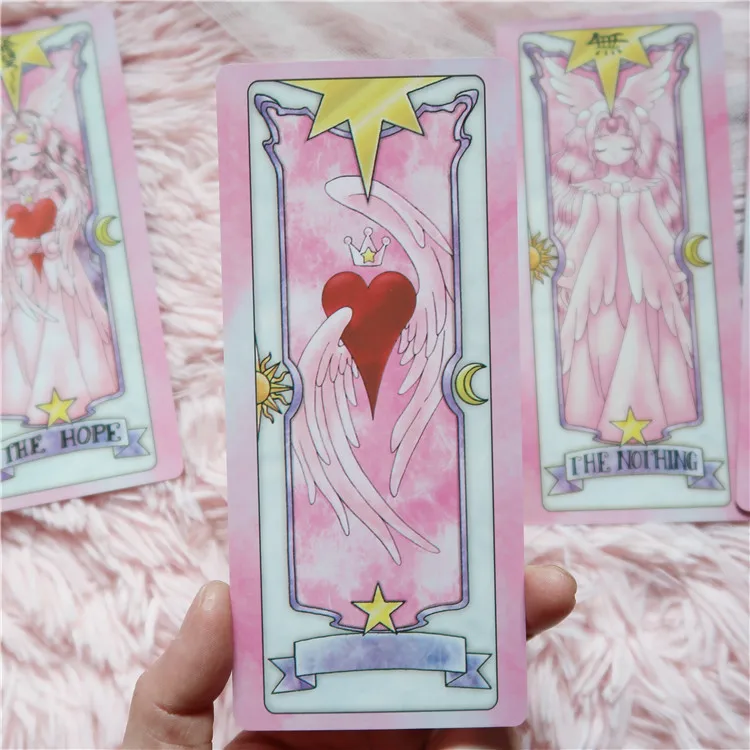 2 версии аниме Cardcaptor Sakura кимоно Таро Волшебная книга с Клоу Набор карточек в коробке косплей реквизит коллекционные подарки