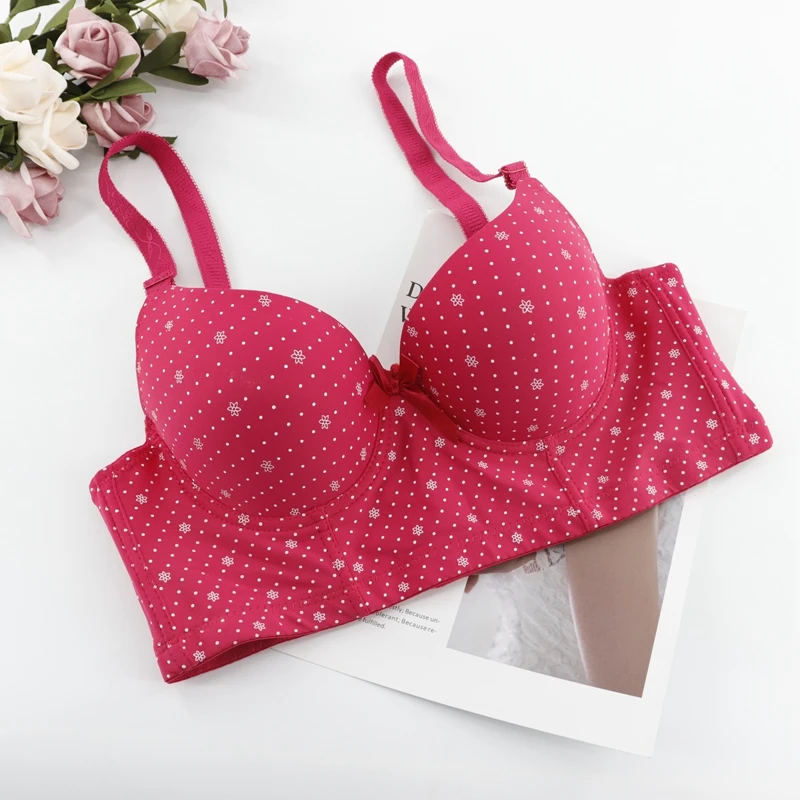 Beauwear, бюстгальтеры пуш-ап для девушек, женское нижнее белье на косточках, бюстгальтер в горошек, сексуальное женское нижнее белье, бюстгальтер с длинной линией, 38B, 38C, 40B, 40C, 42B, 44B