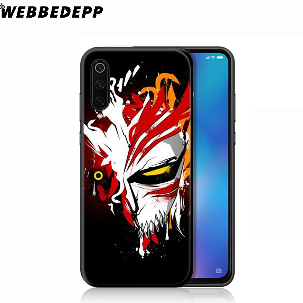 WEBBEDEPP Bleach Аниме мягкий чехол для Xiaomi Mi 9T 9 8 SE 6 A1 A2 A3 Lite MiA1 MiA2 MiA3 F1 MAX 3 Mi8 CC9E CC9 |