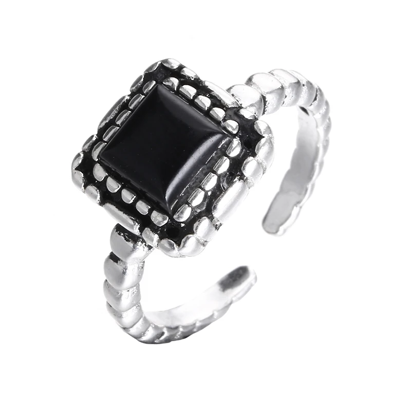 Женское кольцо стразы из тайского серебра 925 пробы в стиле ретро|jewelry gift|ring