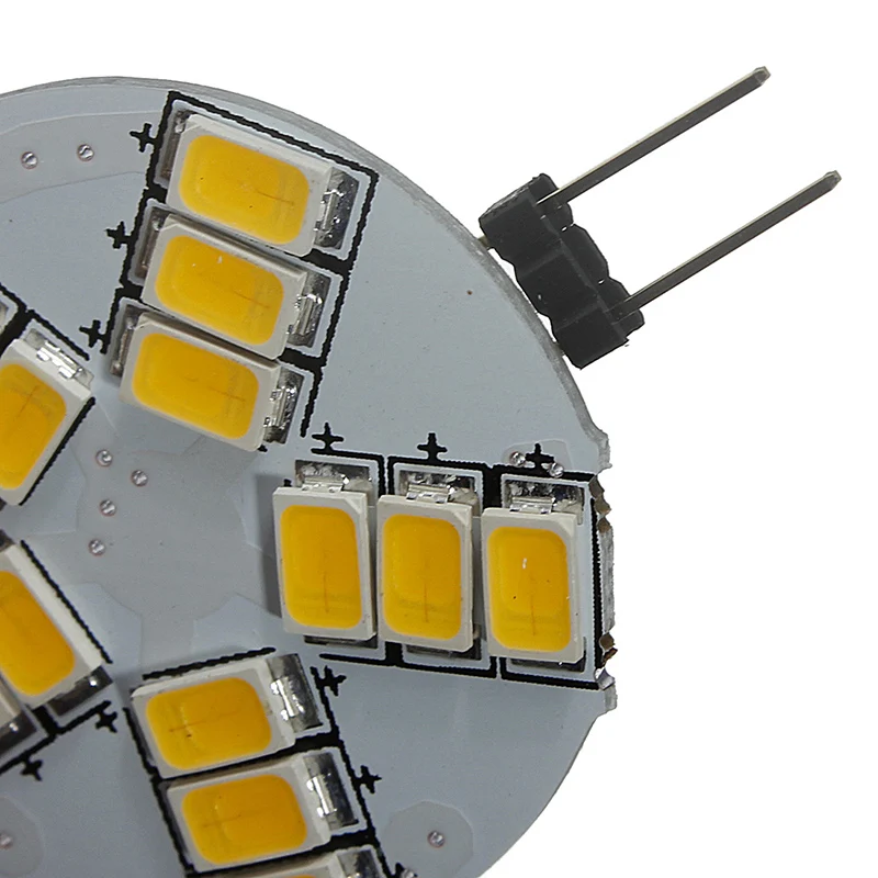 G4 AC 12 В 4 Вт светодиодный Чистый/теплый белый свет пятна лампа кабинет 5630SMD verlichting