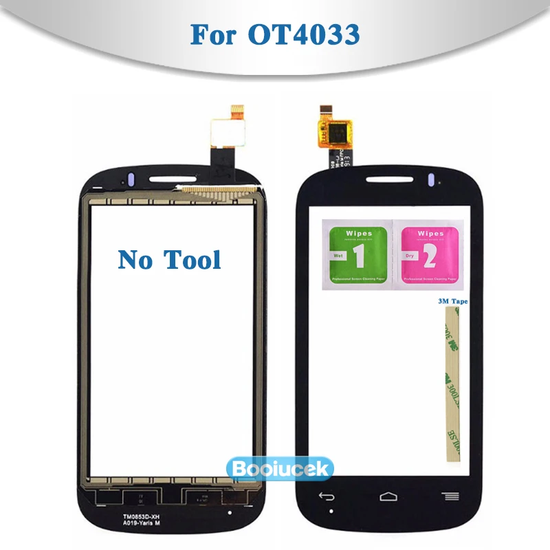 Сенсорный экран 4 0 "для Alcatel One Touch POP C3 Dual OT4033 4033 4033A 4033E 4033X дигитайзер датчик