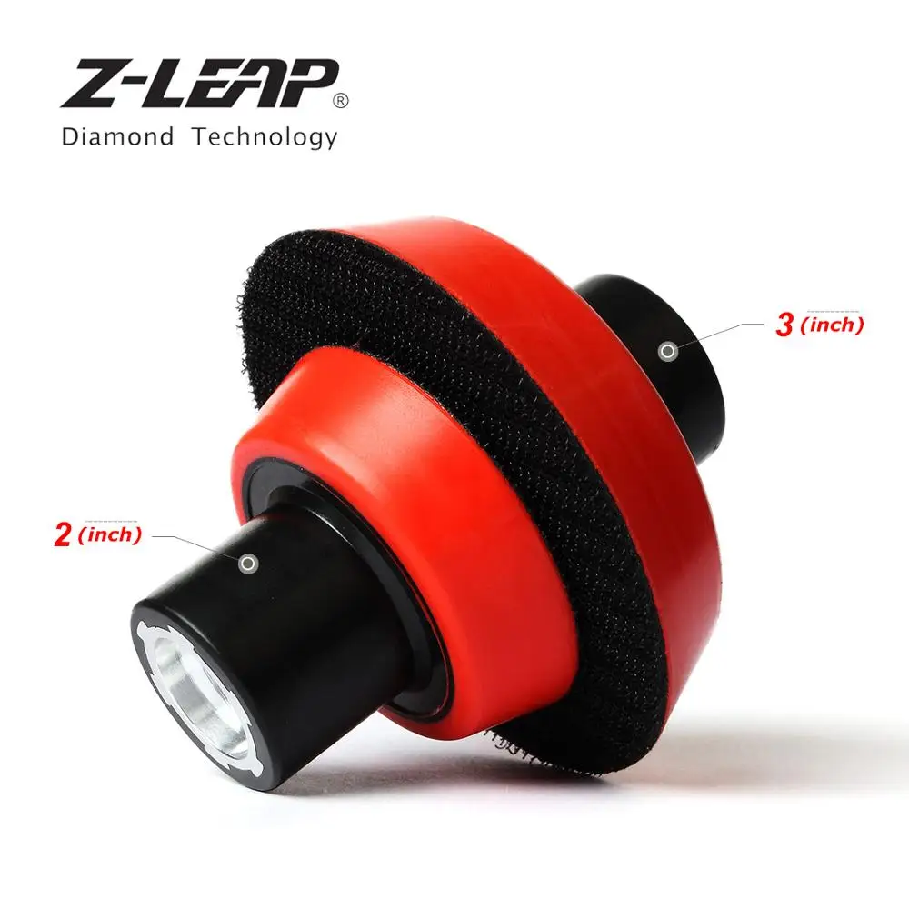 Z-LEAP " 3" подложка крюк петля задняя пластина с M14 5/8-11 шлифовальный коврик пластичный буфер держатель для автомобиля полировщик угловая шлифовальная машина