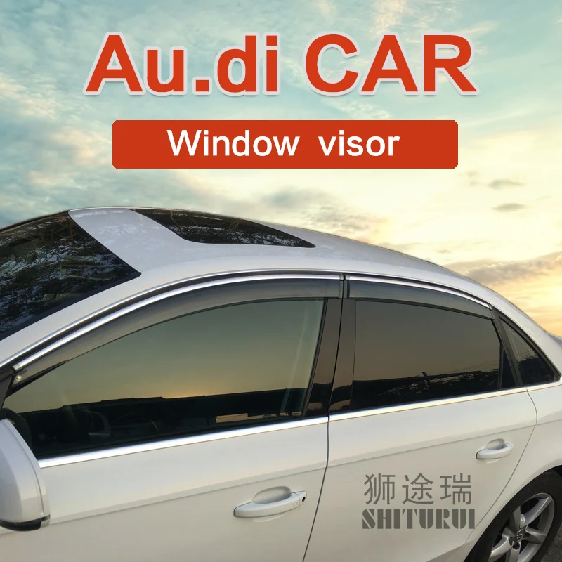 Козырек Оконный Для AUDI A4L A6L A3 Sportback 35TFSI Limousine Q5 Q3 Q7 2016 2018 2017 2018|Навесы и укрытия| |
