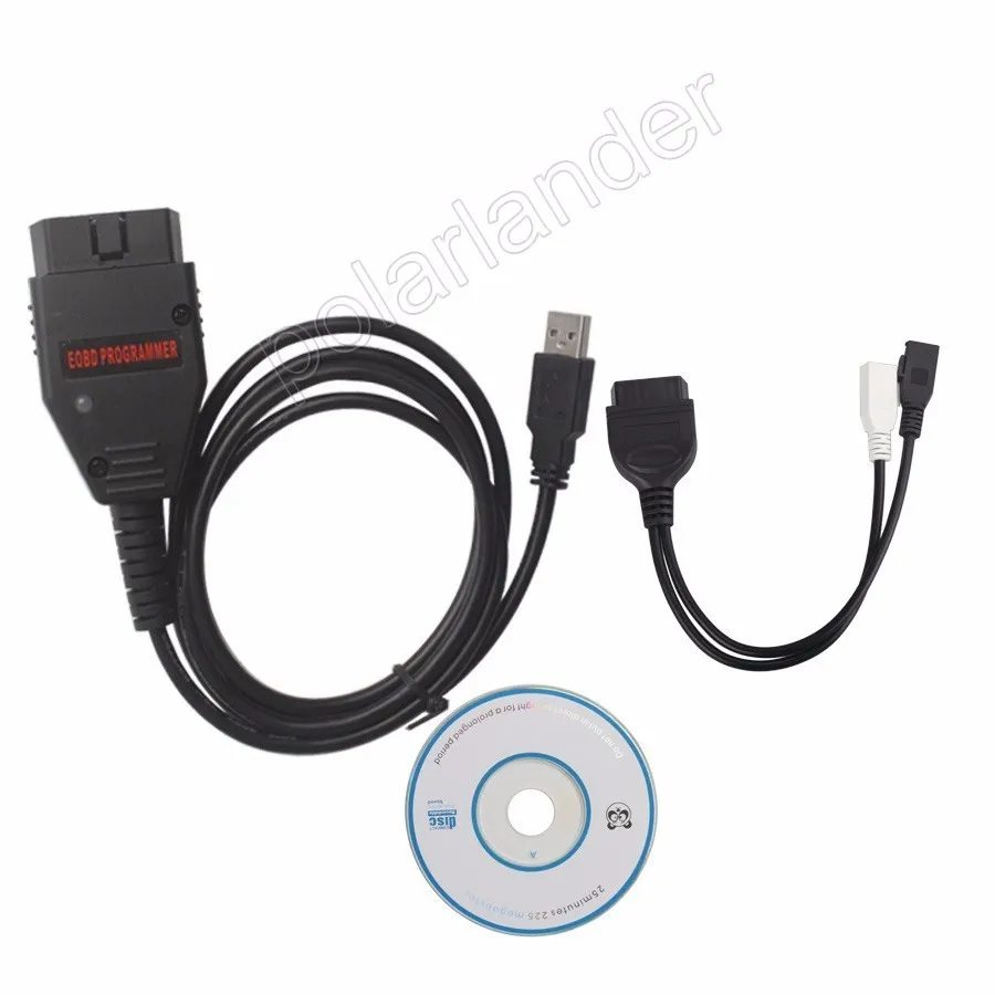 Galletto 1260 ECU Flasher EOBD2 для VW AUDI CHRYSLER Автомобильный сканер соединительный кабель |