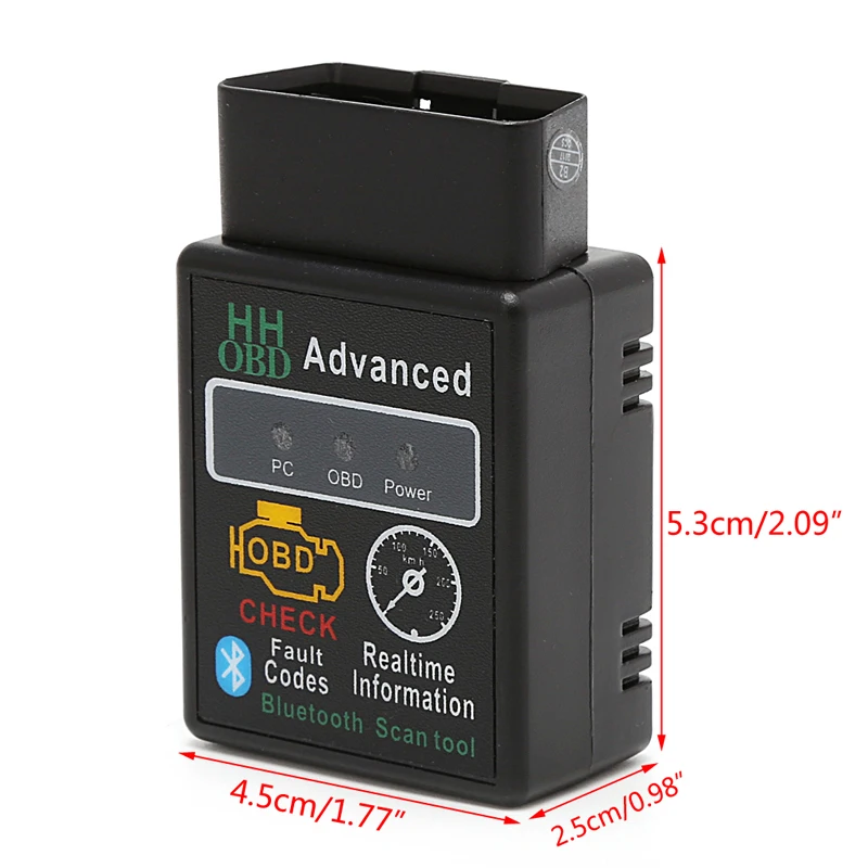Диагностический сканер автомобильного интерфейса V2.1 OBD 2 II диагностические