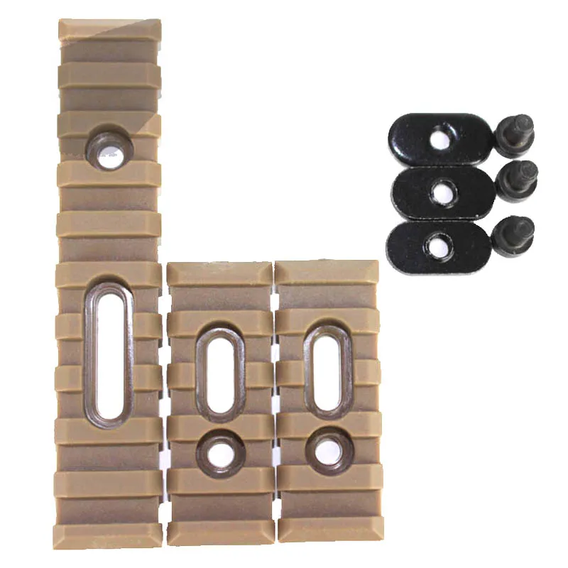 Hunting Rifle Gun Accessories Tactical Airsoft Paintball Polymer Handguard Weaver Picatinny Rail Scope Light Laser Mount Bases |