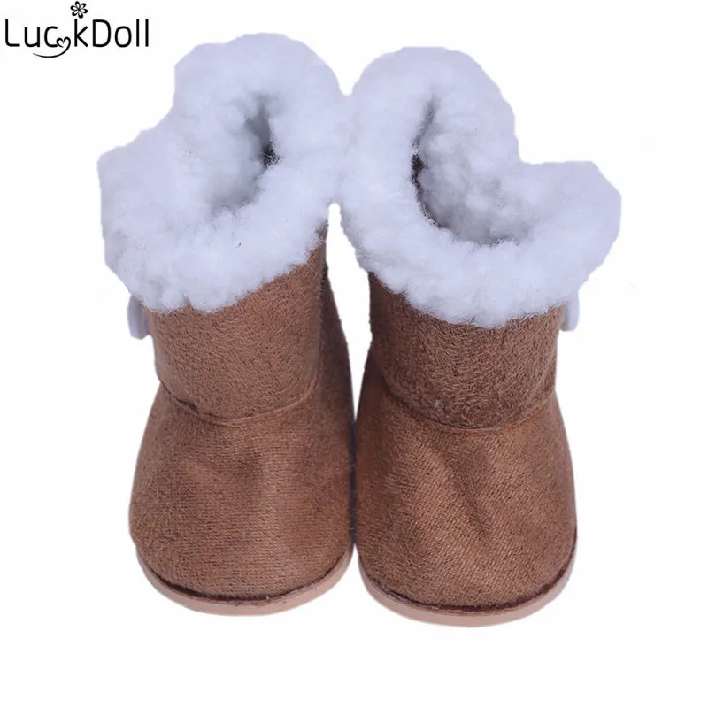 Luckdoll Рождественская Кукла трикотаж+ трусики+ обувь подходит 18 дюймов американские кукольные аксессуары лучший подарок