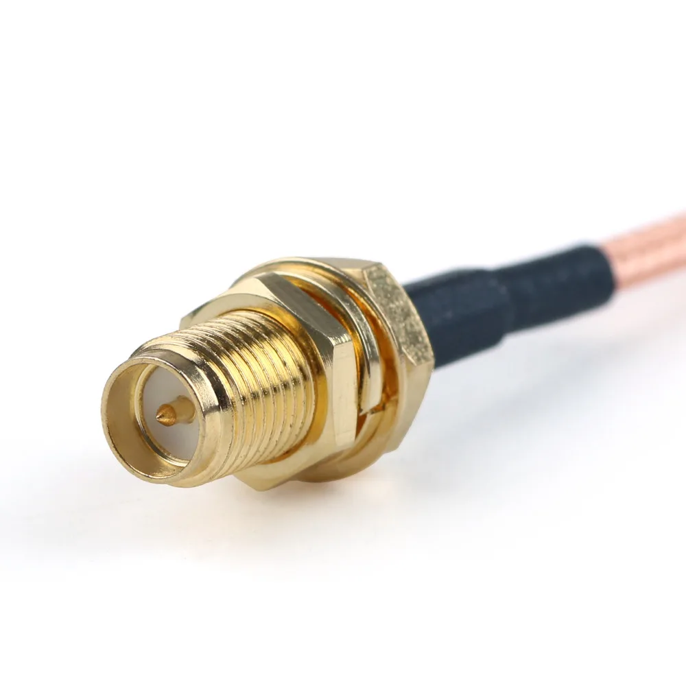 Artudatech 20 см/1 м/2 м RG178 кабель RP.SMA гнездовая вилка переборка к IPX U.FL Coax Pigtail 8in/3ft/6ft -