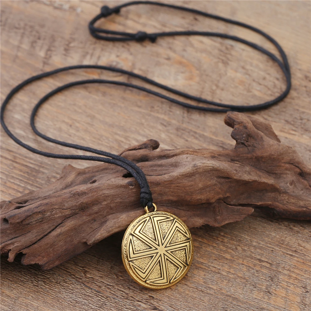 Рыбий крючок славянский Wicca Sigil талисман Античная Подвеска Коловрат символ