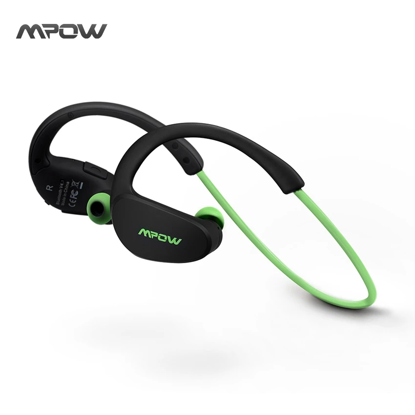 Mpow MBH6 Cheetah 4.1 Bluetooth Headset Headphones Wireless Headphone Microphone AptX Sport Earphone for iPhone Android Phone MPOW Official Store