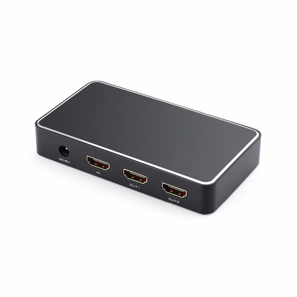 1x2 HDMI разветвитель 1 в 2 Цифровые разветвители с поддержкой Full HD 4K x 2K 3840x2160 3D|1x2 hdmi