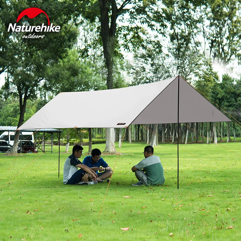 Naturehike наружное укрытие от солнца с полюсами пикника пляж вечерние оттенки
