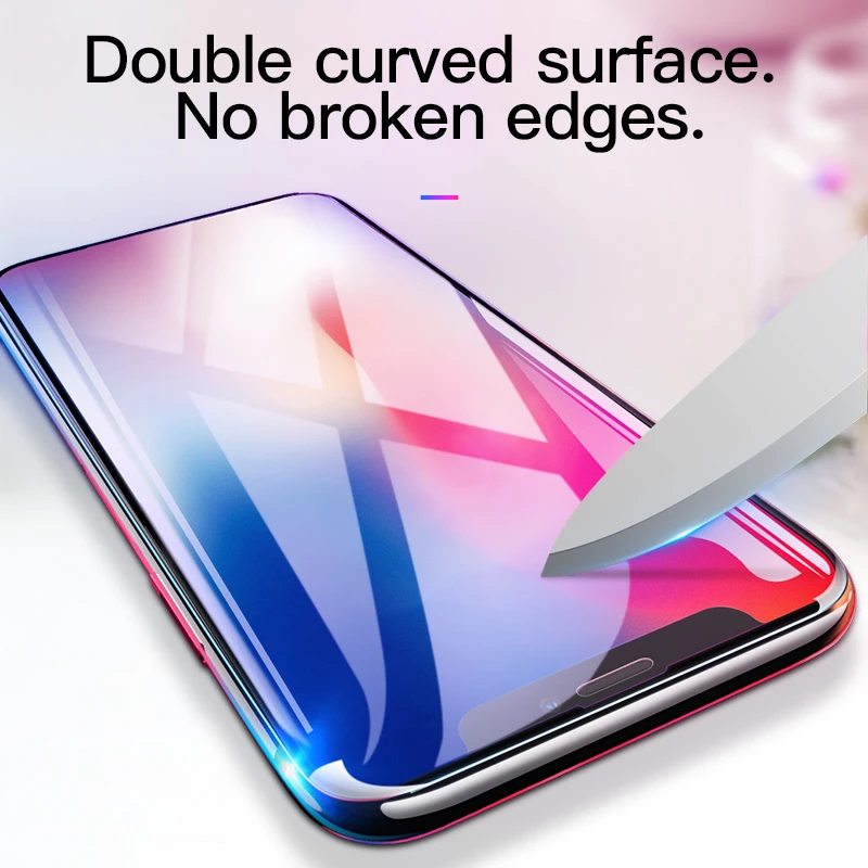 Новинка 2018 закаленное стекло HOCO для Apple iPhone XR Full HD протектор экрана защитный клей