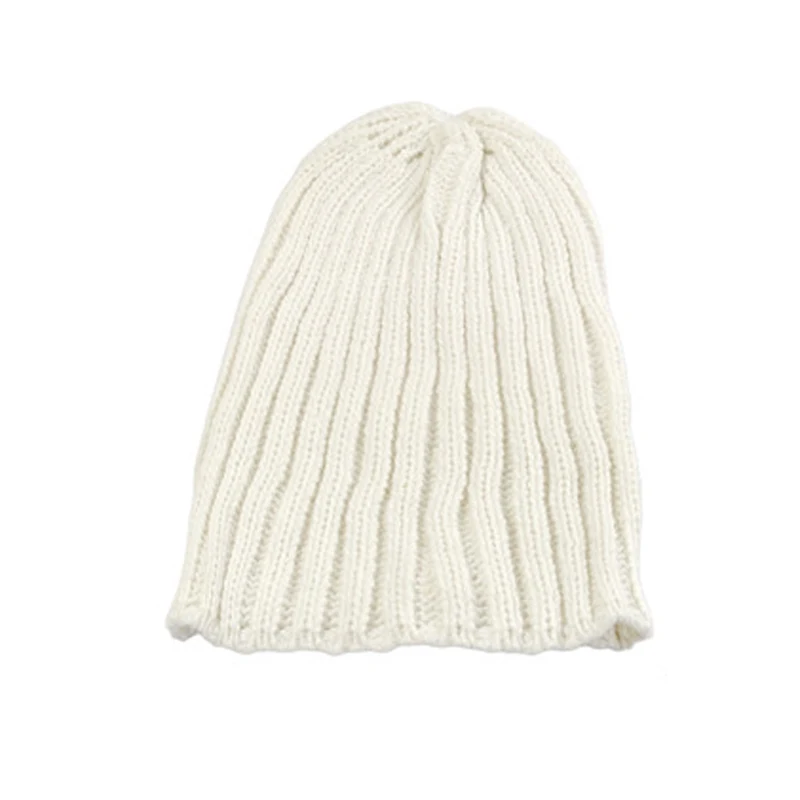 Зимние Повседневные шапки в стиле хип-хоп мужской вязаный берет для мужчин