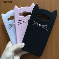for samsung galaxy j3 j5 pro j7 2016 a5 2017 s6 s7 edge s9 s10 plus cover case cute 3d cartoon cat soft silicone phone case