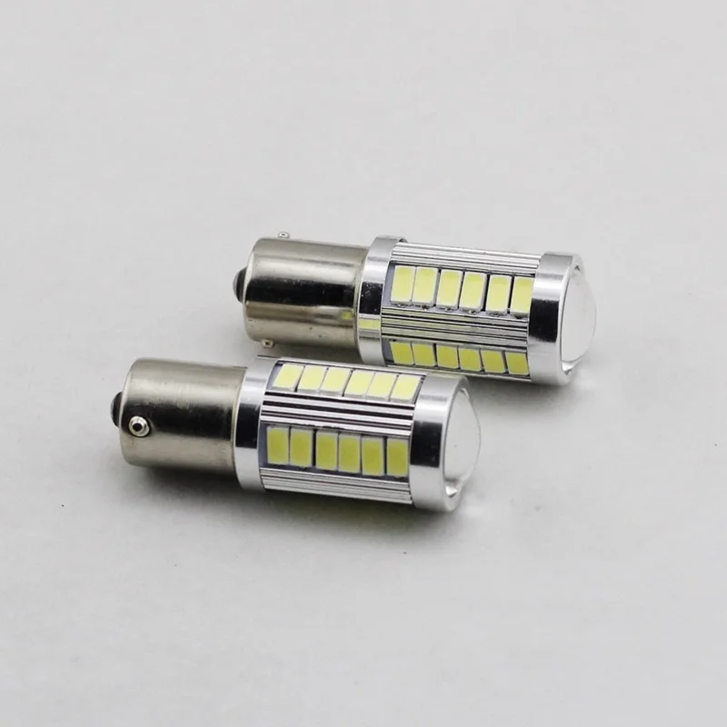 10 x S25 1157 BAY15D 5630 5730 33 SMD белый задний светодиодный светильник с поворотным сигналом