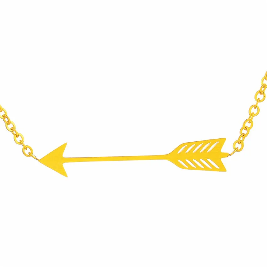 Наслоения Bijoux One Direction Vintage ювелирные изделия колье из нержавеющей стали Золотая