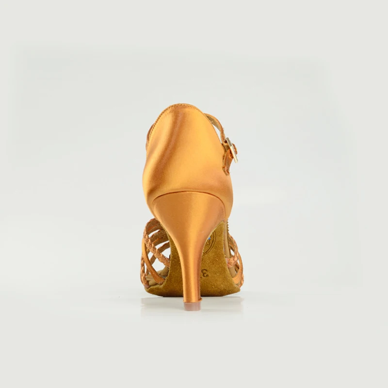 Женские атласные туфли для бальных танцев BD импортные латиноамериканских с