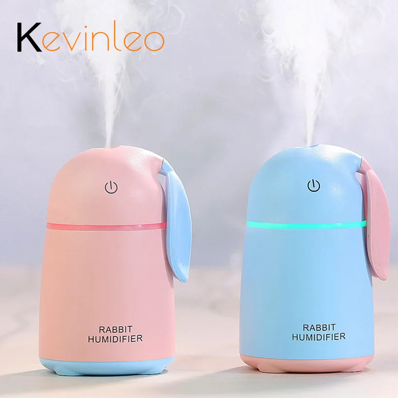 Кролик Дизайн Увлажнитель Арома диффузор 5 в светильник отключается