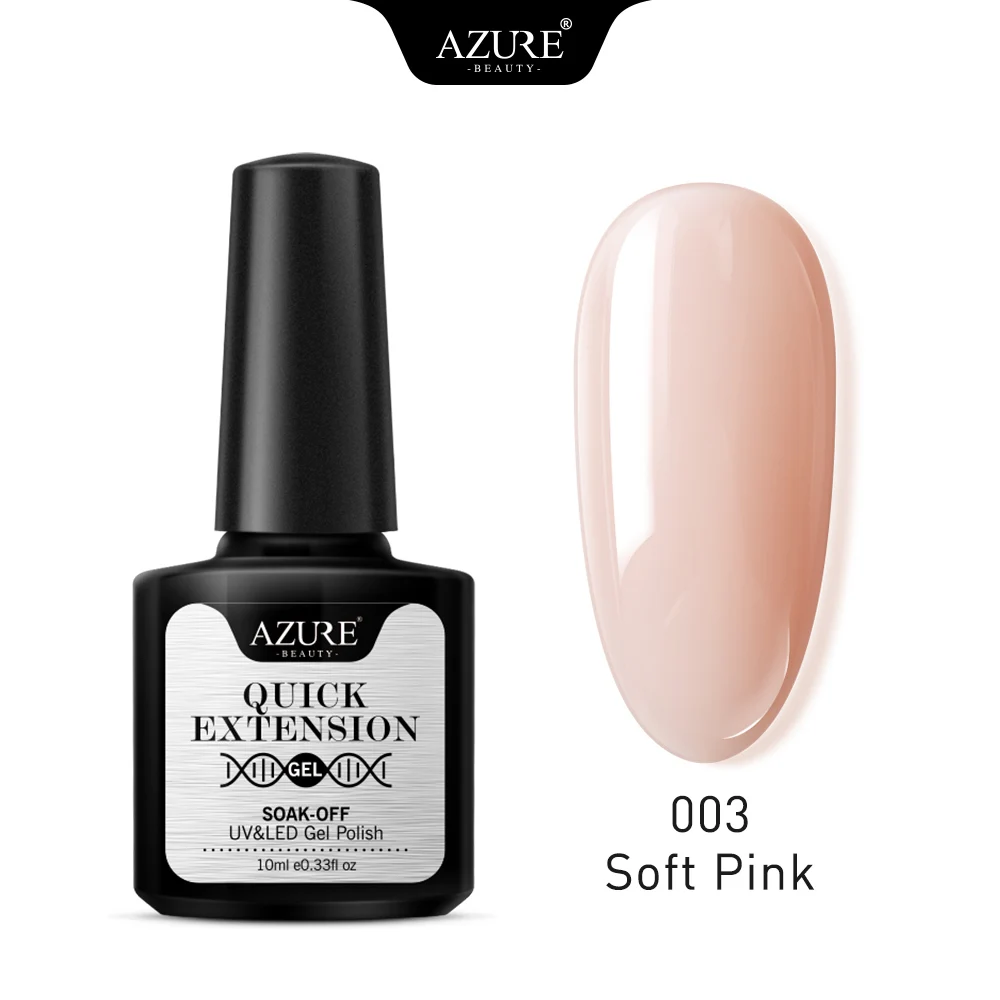 Гель-лак для ногтей Azure beauty с удлиняющимся волокном, набор для дизайна ногтей, прозрачный лак для ногтей - Цвет: 03
