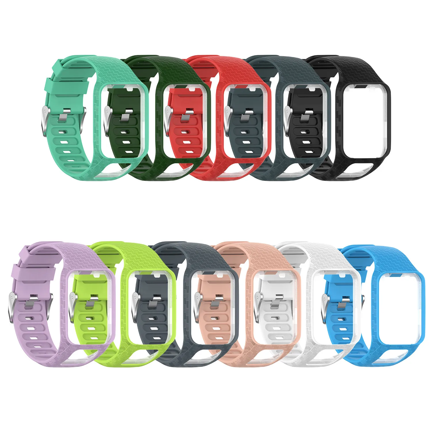 Силиконовый ремешок для Tomtom Runner 2 3 Spark Golfer сменный браслет 7 8