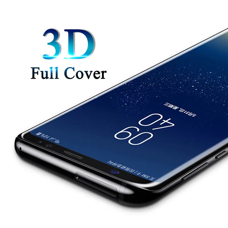 Закаленное защитное стекло на для Samsung Galaxy S8 S9 плюс S7 S6 края стекла ScreenProtector Note S 8 9