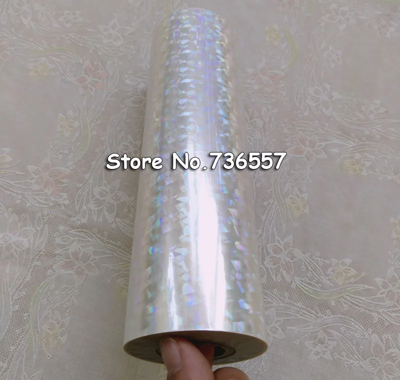 Голографическая фольга Прозрачная Фольга Y04 Горячее тиснение для бумаги или