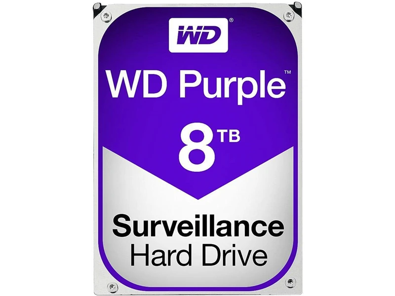 Внутренний жесткий диск WD Purple 8 ТБ 3 5 дюйма HDD для наблюдения SATAIII 256 Мб камеры
