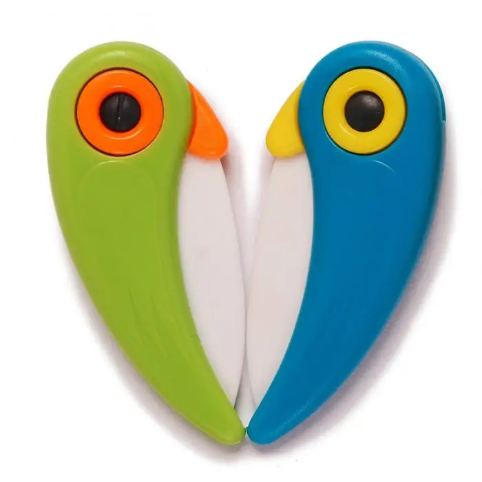 Новый Популярный Керамический Мини нож для птиц Подарочный карманные