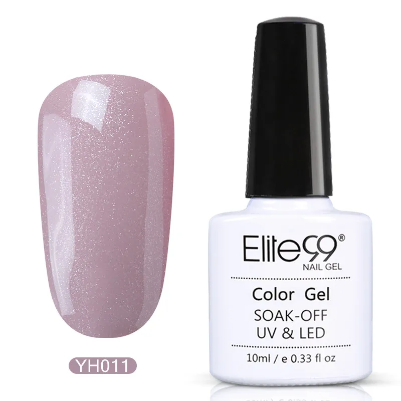 Гель лак для ногтей Elite99 10 мл серия Magenta Color отмачиваемый долговечный УФ гель