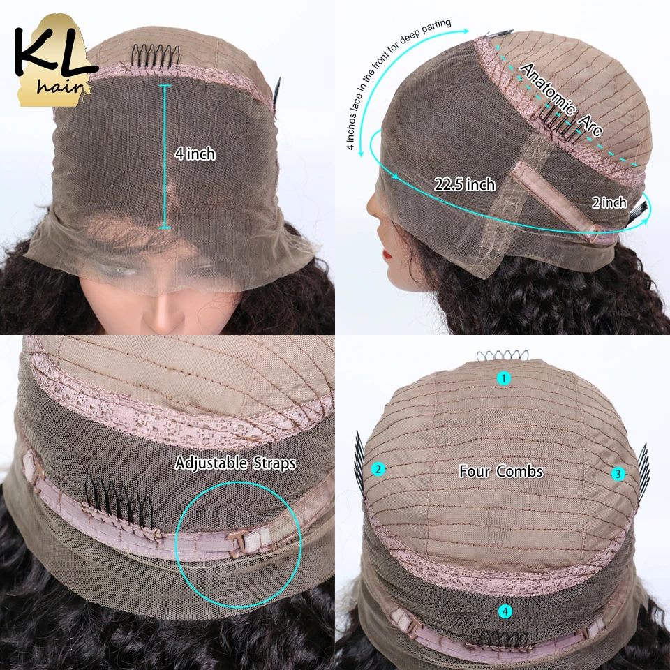 KL 360 парик al для черных женщин прямые бразильские волосы remy предварительно