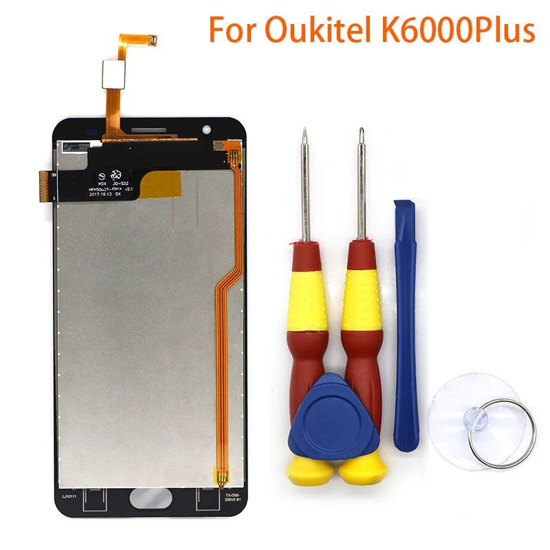 Новая оригинальная сенсорная панель для Oukitel K6000 Plus сменные детали + инструмент