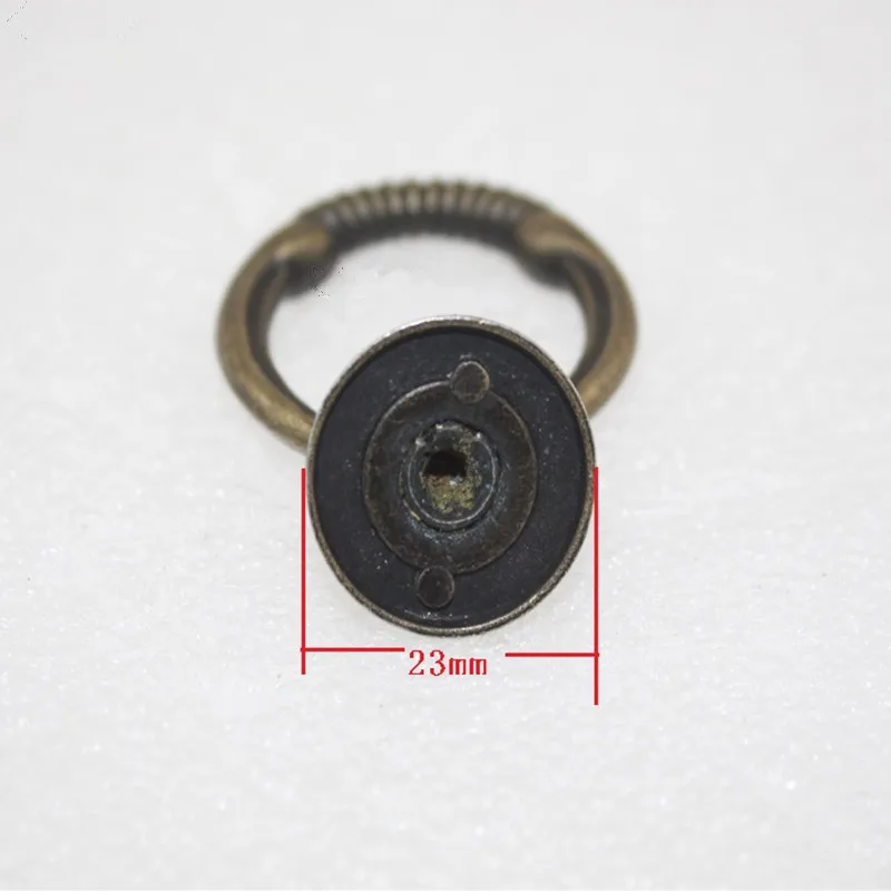 Винтажные ручки для шкафа из сплава мебельные кухонные ящика буфета кольцевые