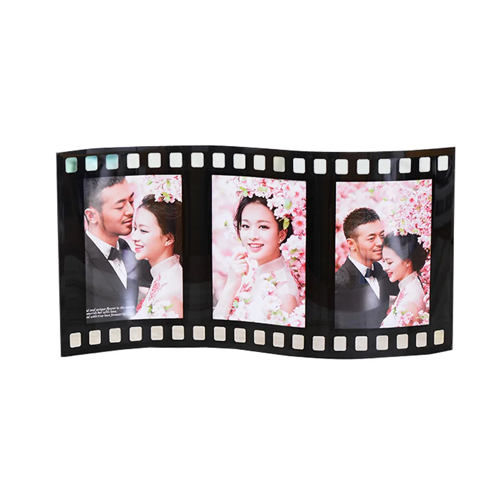 Креативная настольная фоторамка Cinefilm Стеклянная с тремя коробками|frame optical|frames