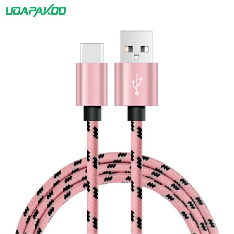 1 м/2 м/3 м нейлоновый Type C USB 3 зарядный кабель для Samsung Galaxy note 10 9 8 S10 S9 S8 plus Nexus 6P 5X Redmi 8A